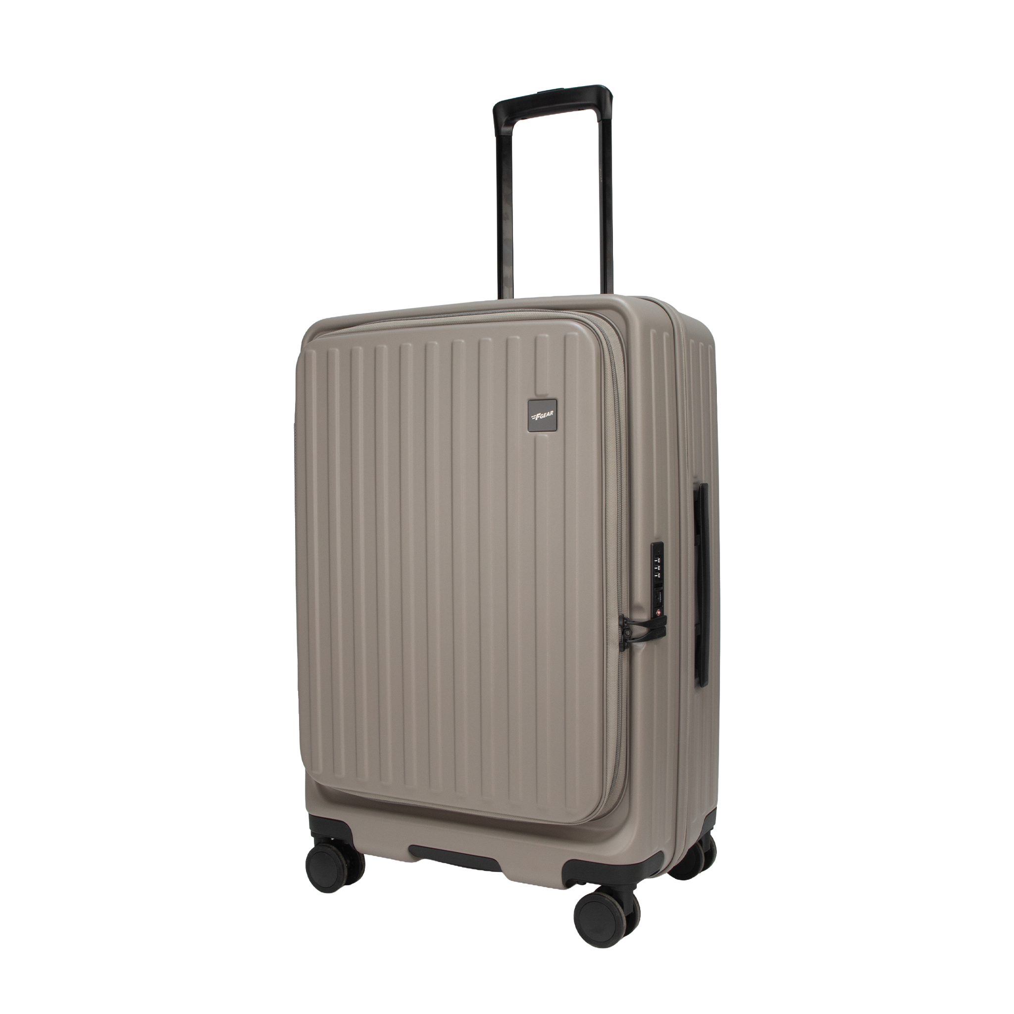Montreal Medium  Taupe 65 cms Front-Opening Strolley