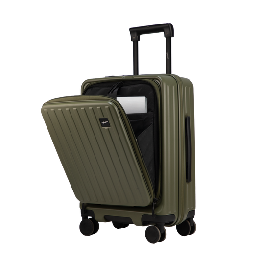 Montreal Small Cabin Pro Army Green 54 cms Front-Opening Strolley