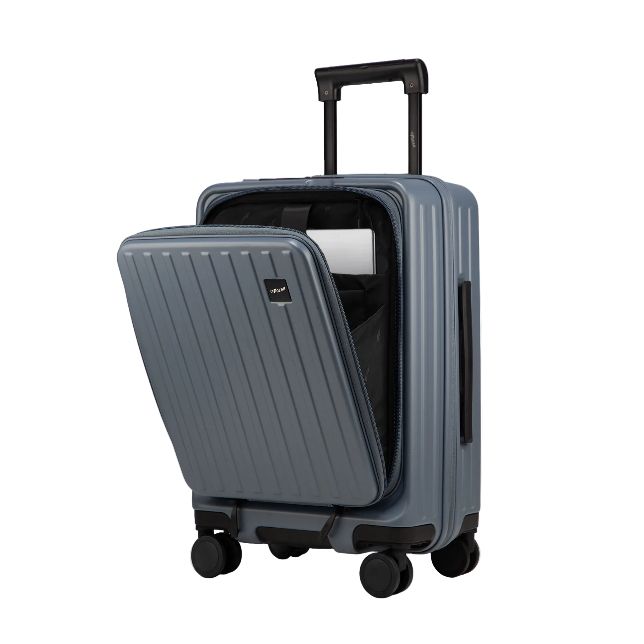 Montreal Small Cabin Pro Stone Blue 54 cms Front-Opening Strolley