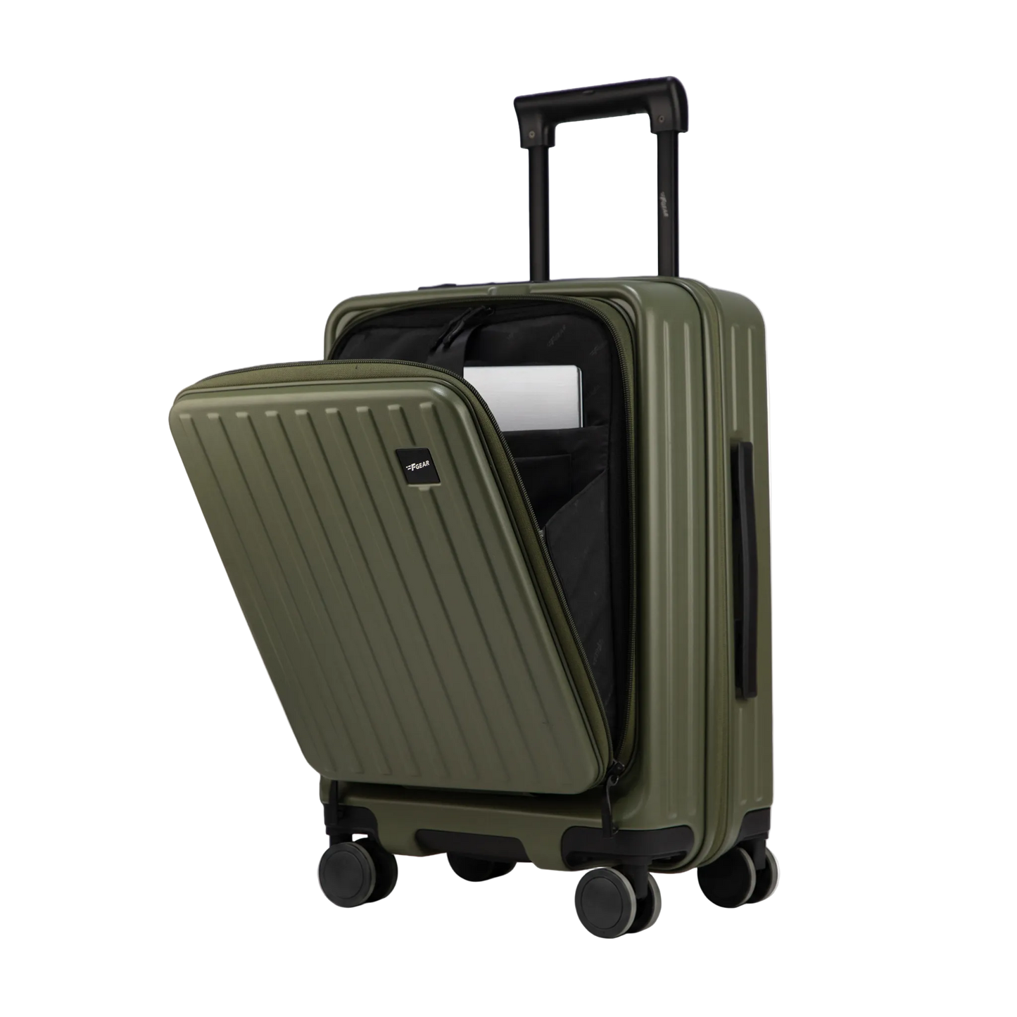 Montreal Small Cabin Pro Army Green 54 cms Front-Opening Strolley