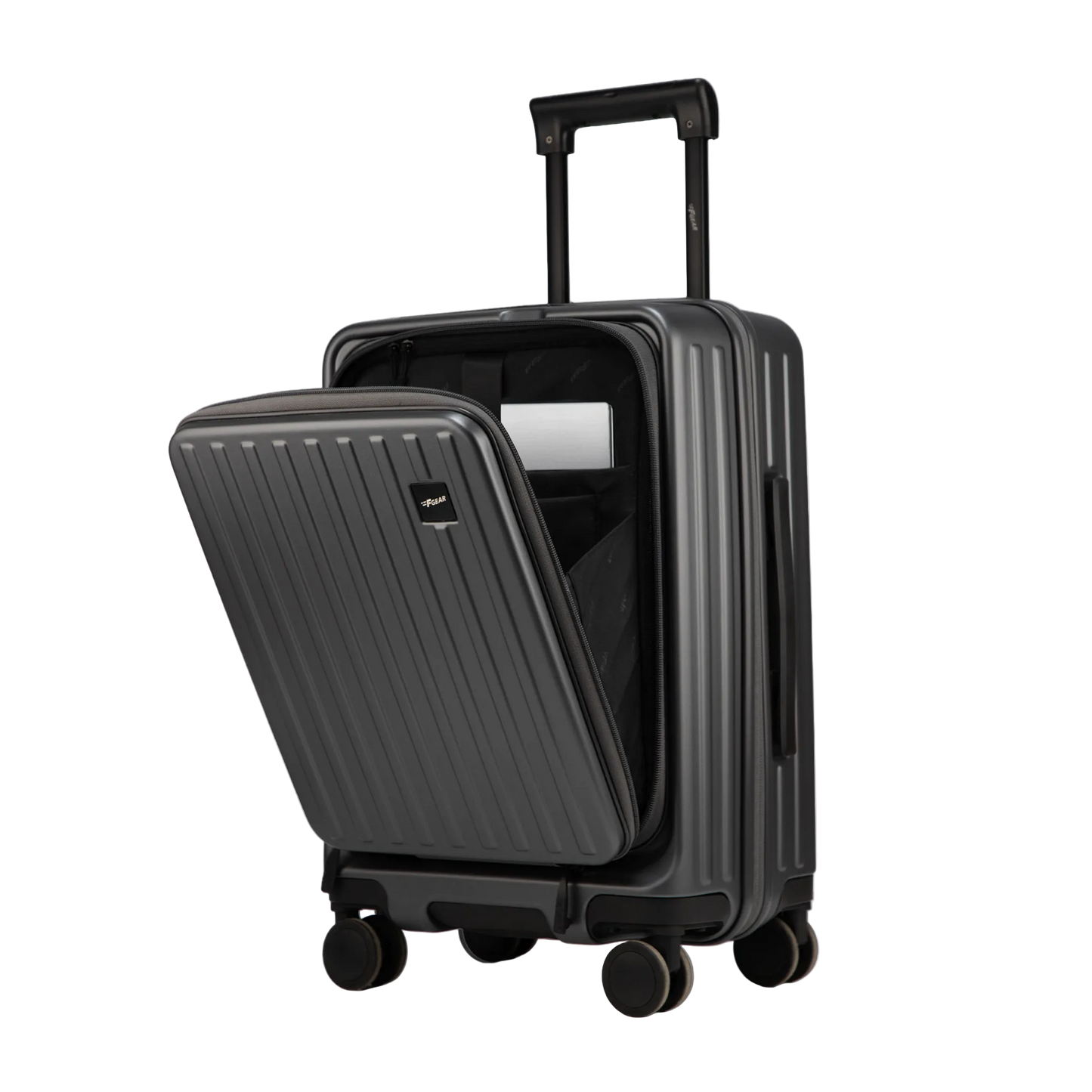 Montreal Small Cabin Pro Steel Grey 54 cms Front-Opening Strolley