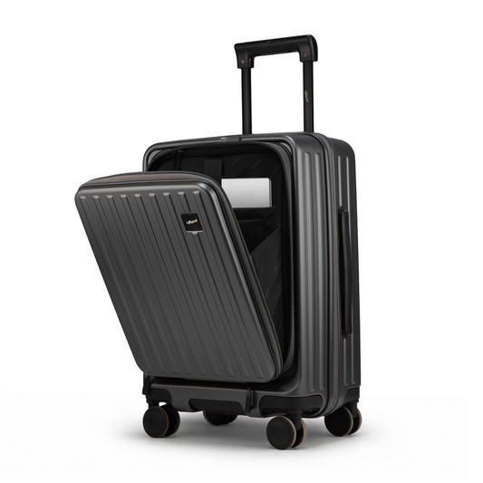 Montreal Small Cabin Pro Steel Grey 54 cms Front-Opening Strolley
