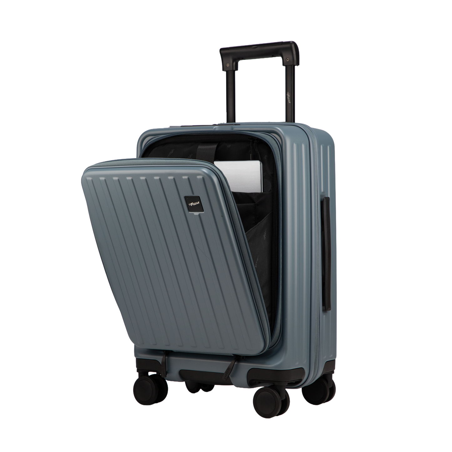 Montreal Small Cabin Pro Stone Blue 54 cms Front-Opening Strolley
