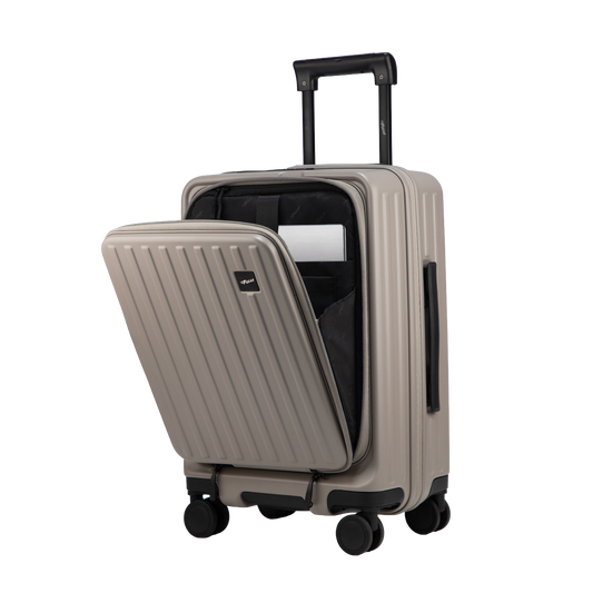 Montreal Small Cabin Pro Taupe 54 cms Front-Opening Strolley