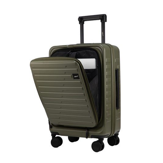 Sedona Small Cabin Pro Army Green 55 cms Front-Opening Strolley