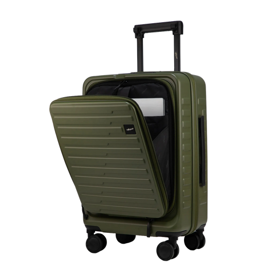 Sedona Small Cabin Pro Army Green 55 cms Front-Opening Strolley