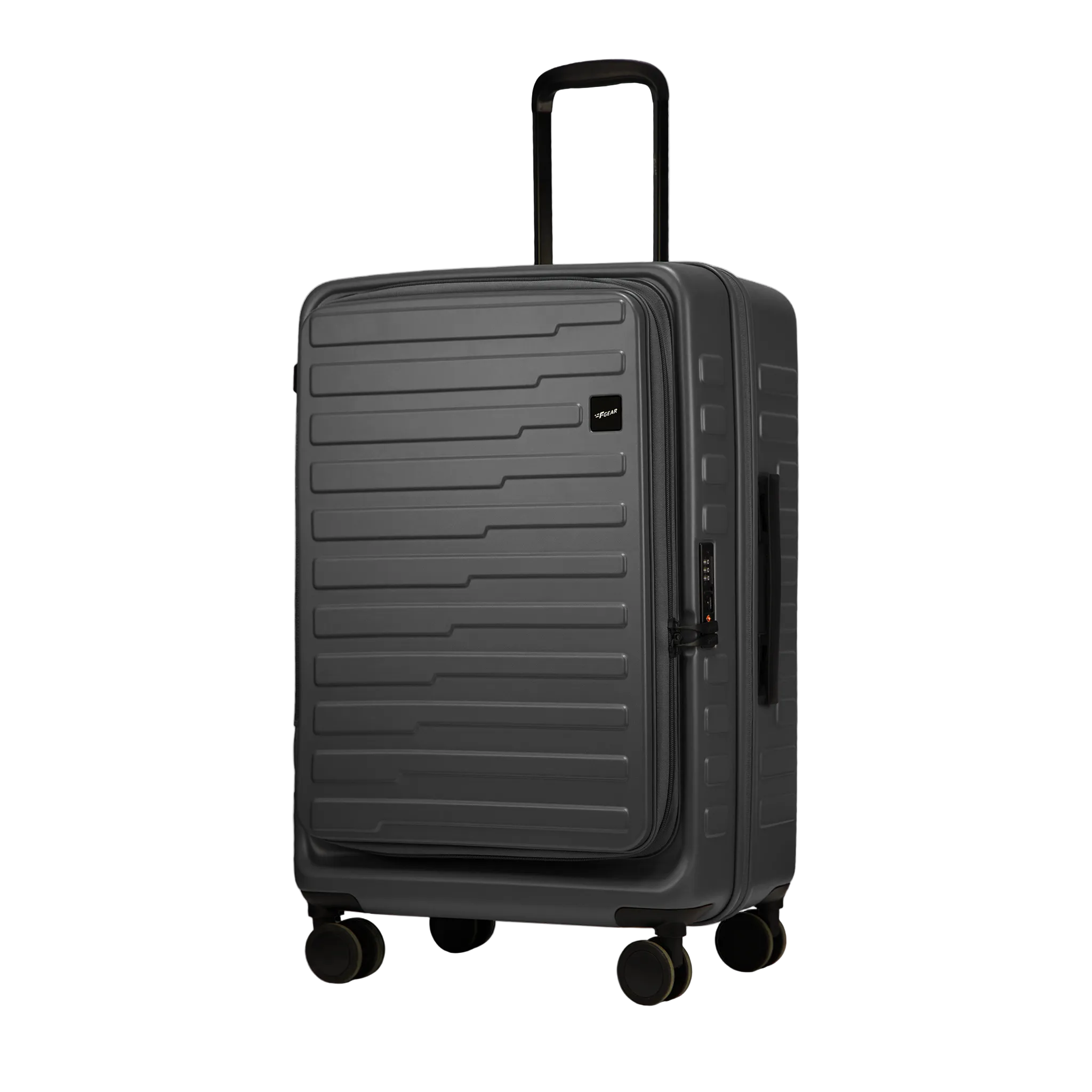 Sedona Medium Steel Grey 67 cms Front-Opening Strolley