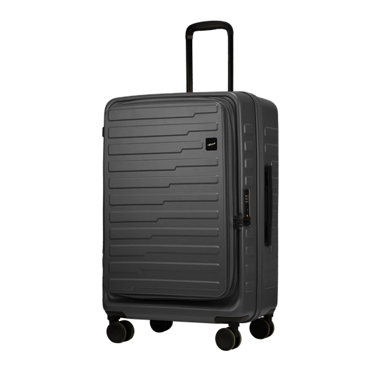 Sedona Medium Steel Grey 67 cms Front-Opening Strolley
