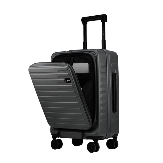 Sedona Small Cabin Pro Steel Grey 55 cms Front-Opening Strolley