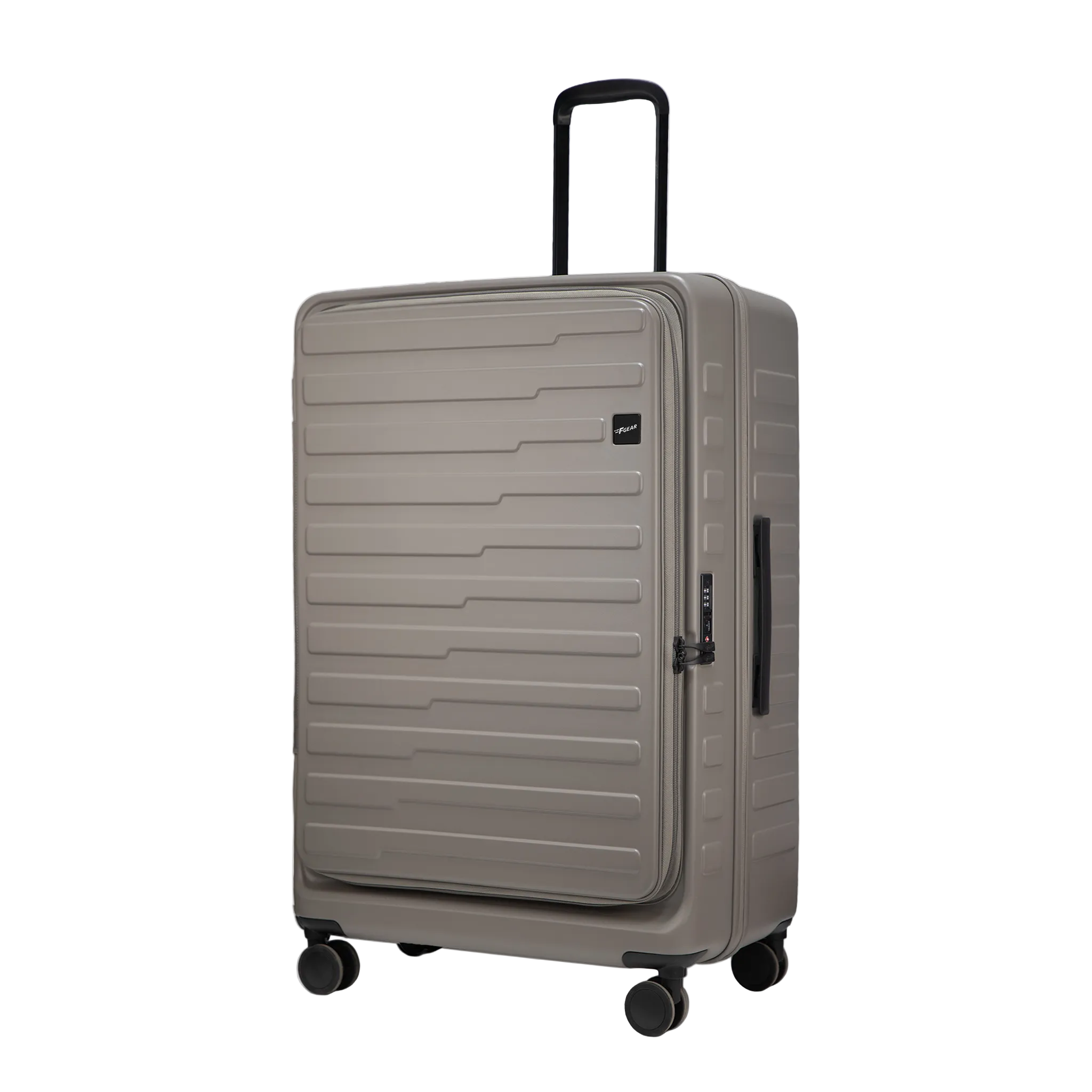 Sedona Large Taupe 79 cms Front-Opening Strolley