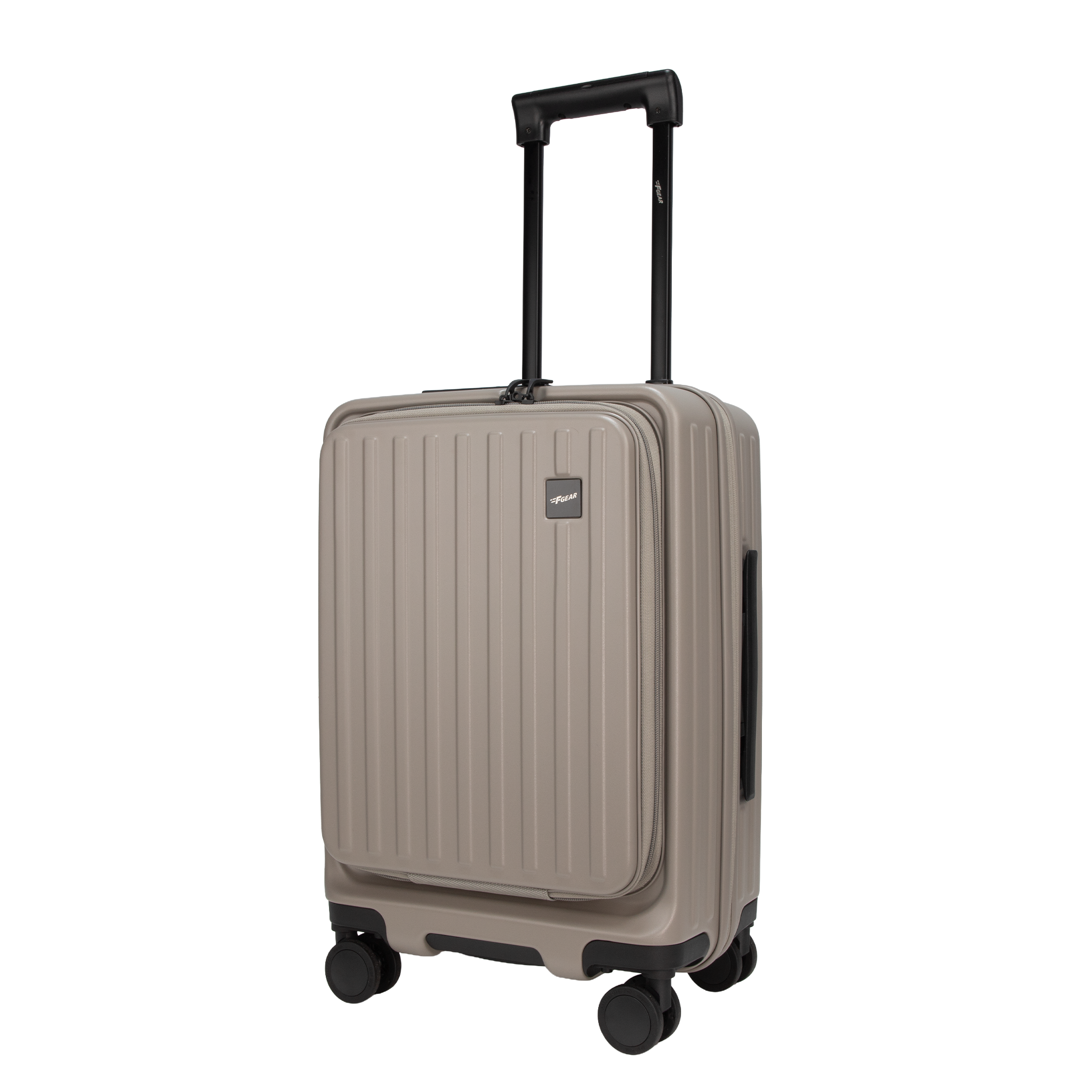 Montreal Small Cabin Pro Taupe 54 cms Front-Opening Strolley