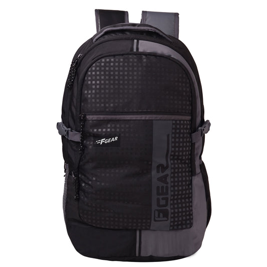 Blow 32L Black Grey Backpack With Rain Cover