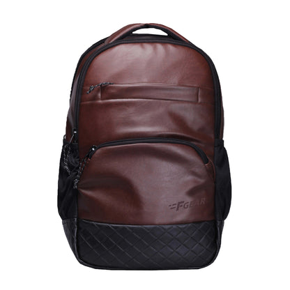 Luxur 23L Brown Laptop Backpack