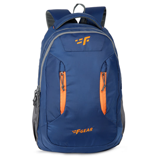 Amigo Doby 36L Navy Blue With Orange Backpack