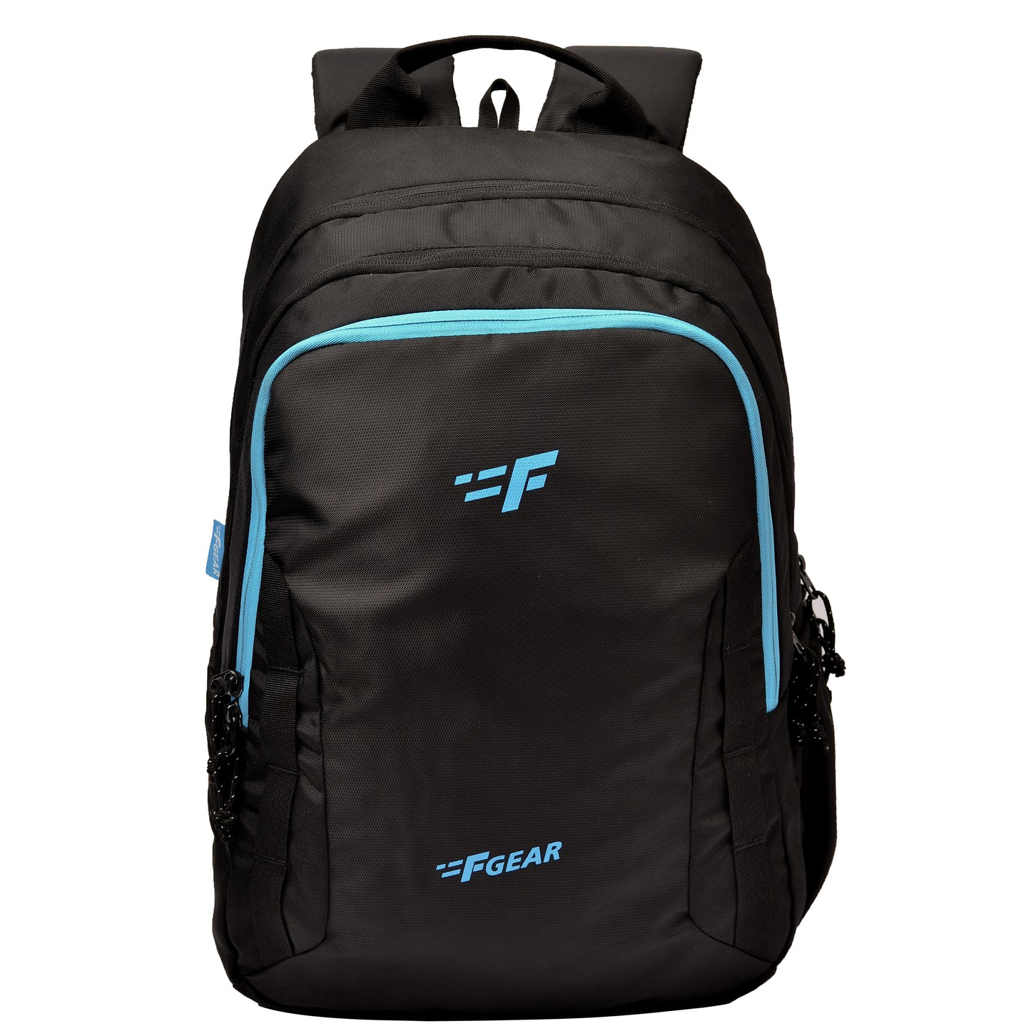 Raider 30L Black Blue Backpack With Rain Cover