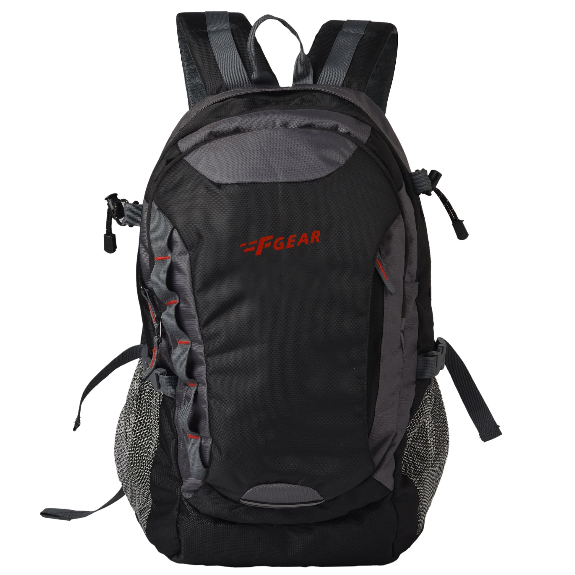 Fortune 27L Black Grey Rucksack