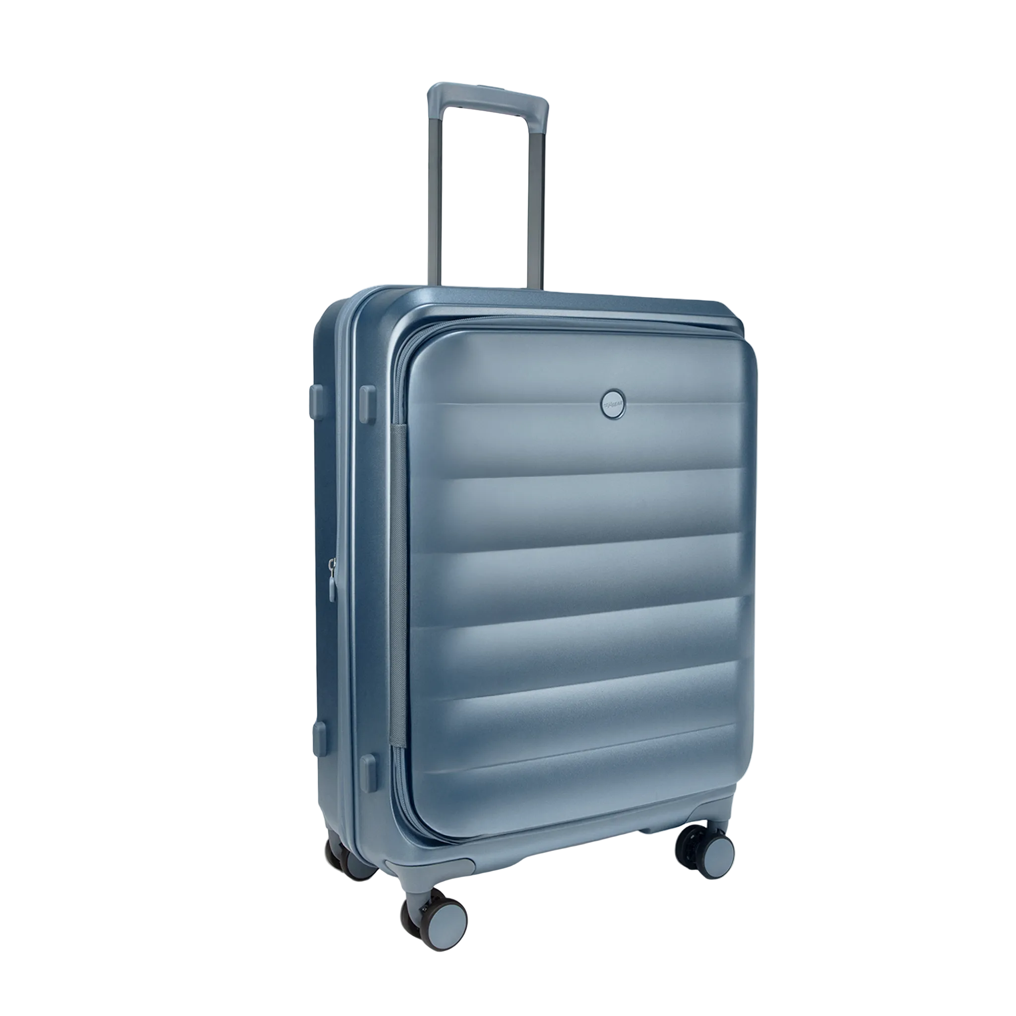 Valencia Medium Pearl Blue 65 cms Front-Opening Strolley