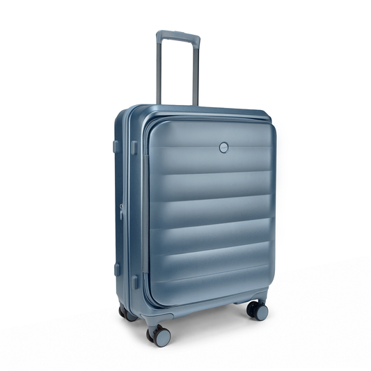 Valencia Medium Pearl Blue 65 cms Front-Opening Strolley