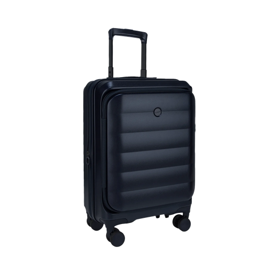 Valencia Small Navy 54 cms Front-Opening Cabin Strolley