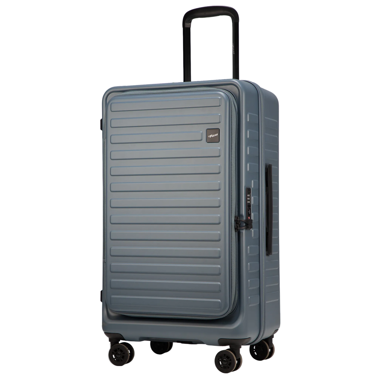 Windsor Stone Blue 68 cms Medium Front Opening Trunk-Style Check-in Strolley with Expander
