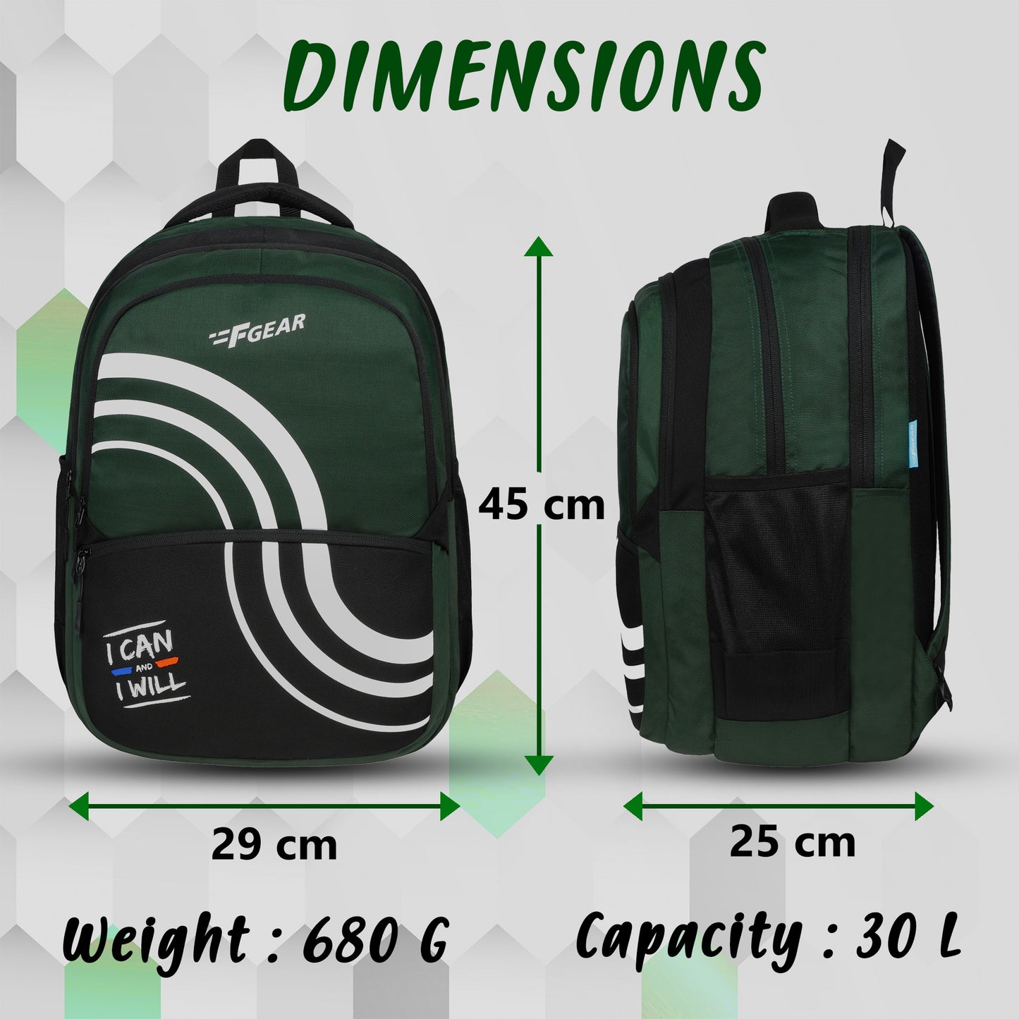 Surf 30L Spruce Backpack