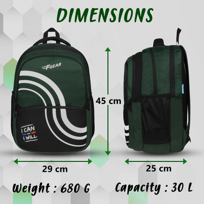 Surf 30L Spruce Backpack