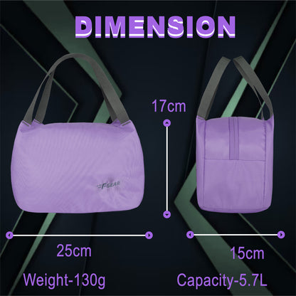 Tidbit 5.7L Lavender Lunch Bag