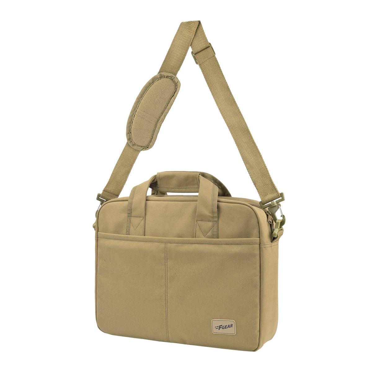 F Gear Alta Canvas Khaki Office Bag
