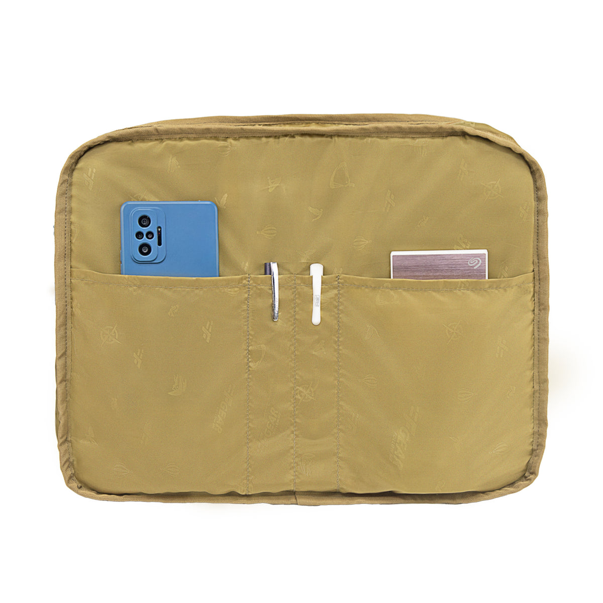 F Gear Alta Canvas Khaki Office Bag