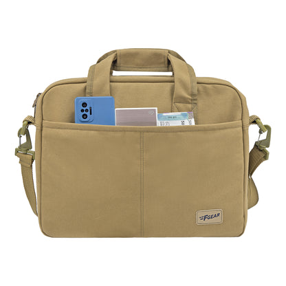 F Gear Alta Canvas Khaki Office Bag