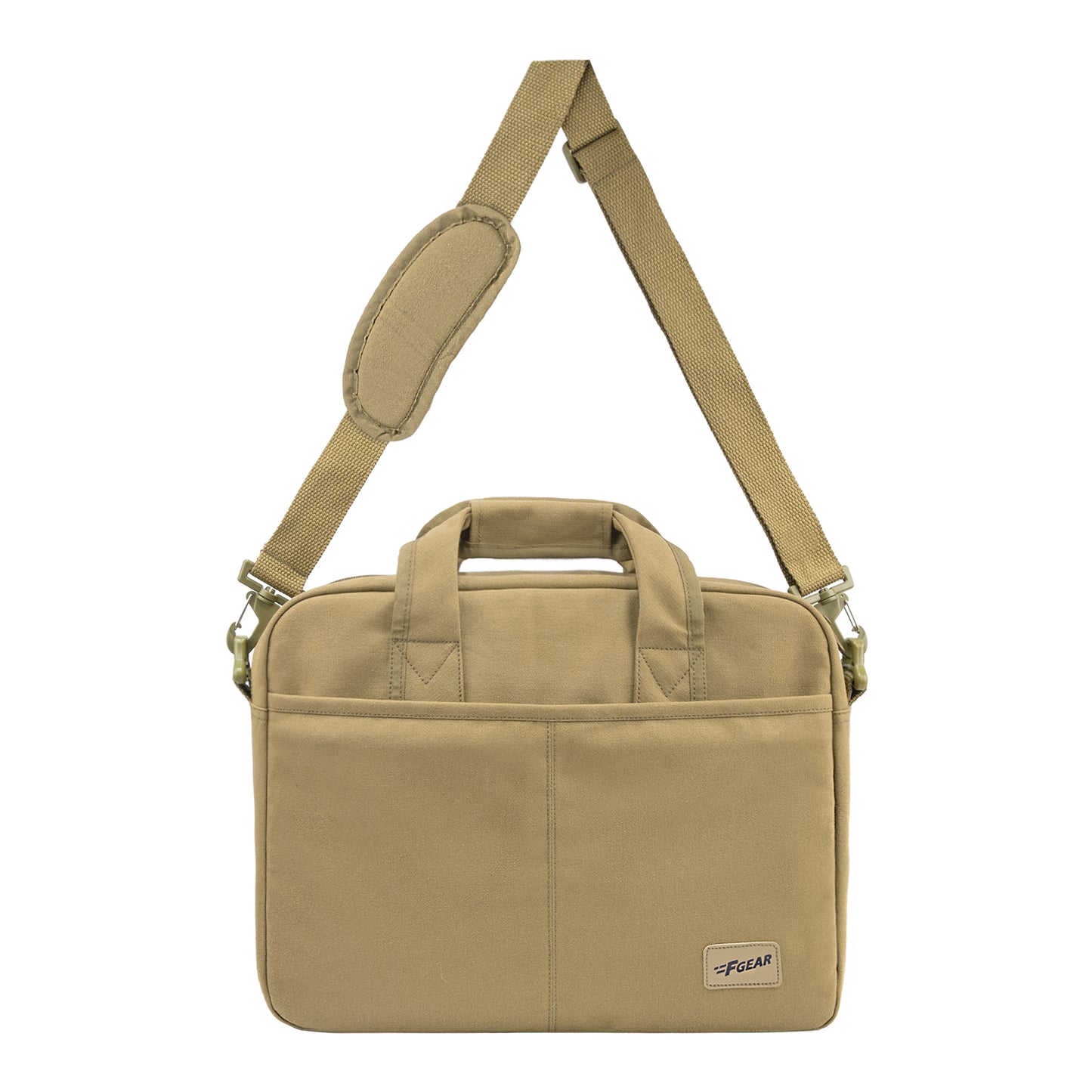 F Gear Alta Canvas Khaki Office Bag
