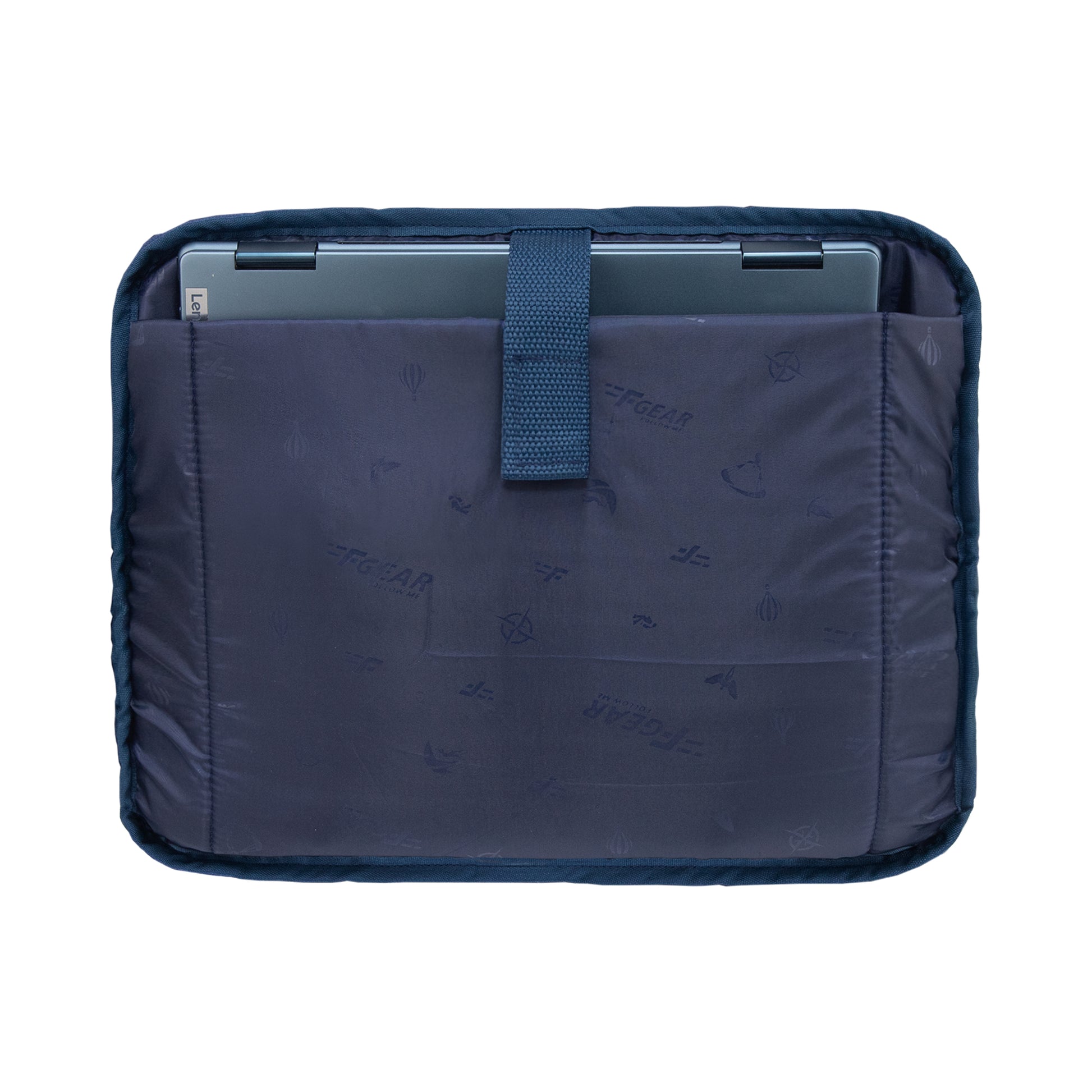 F Gear Alta Canvas Navy Office Bag
