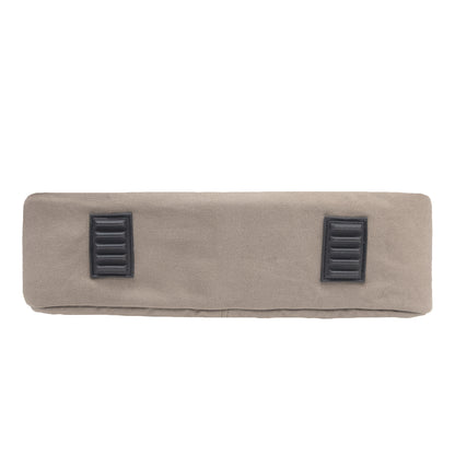 Alta Canvas Dark Beige Laptop Messenger Bag