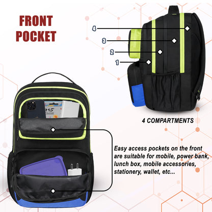 Level Up 34L Black Backpack
