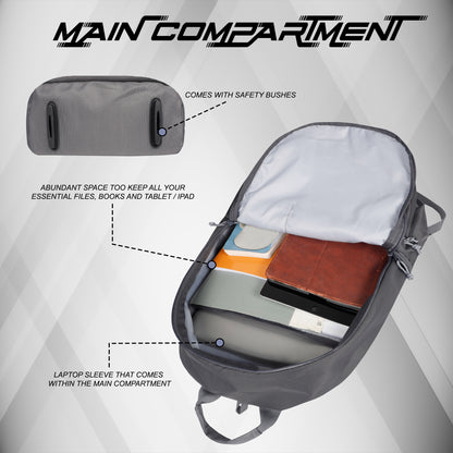 Crusader V2 30L Dk Grey Backpack