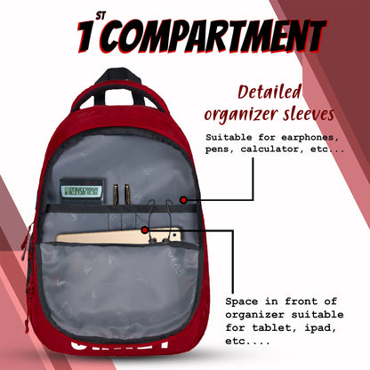 LBC 23L Red Backpack