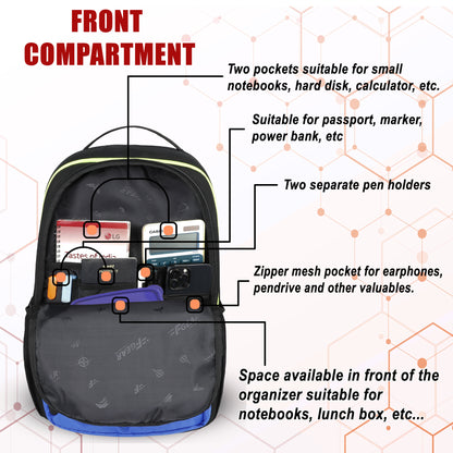 Level Up 34L Black Backpack