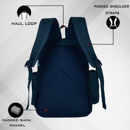 Webster Navy Canvas 21L Backpack