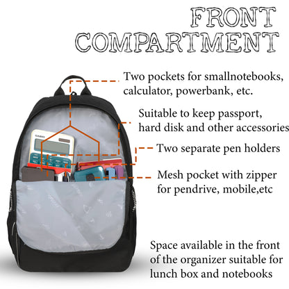Colorado 39L Black Grey Backpack