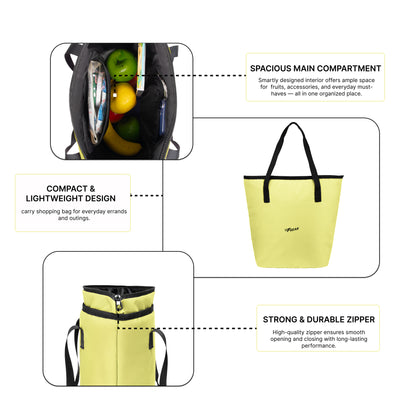 Flex 10L Light Yellow Tote Bag
