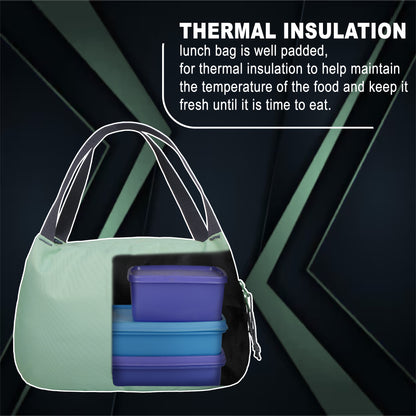 Tidbit 5.7L Quite Green Lunch Bag