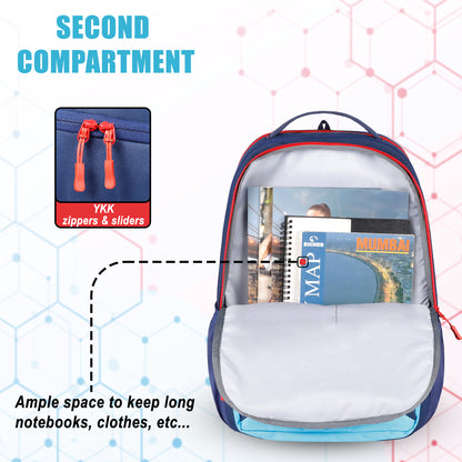 Level Up 34L Navy Blue Backpack