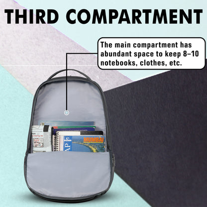 Don’t Quit 40L Grey Backpack