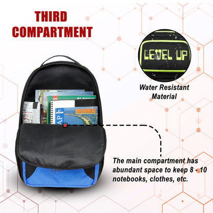 Level Up 34L Black Backpack