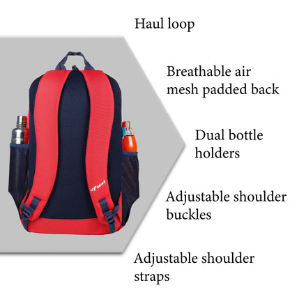 Colorado 39L Red Backpack