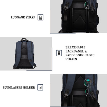 Hallstat 20L Blue Laptop Backpack