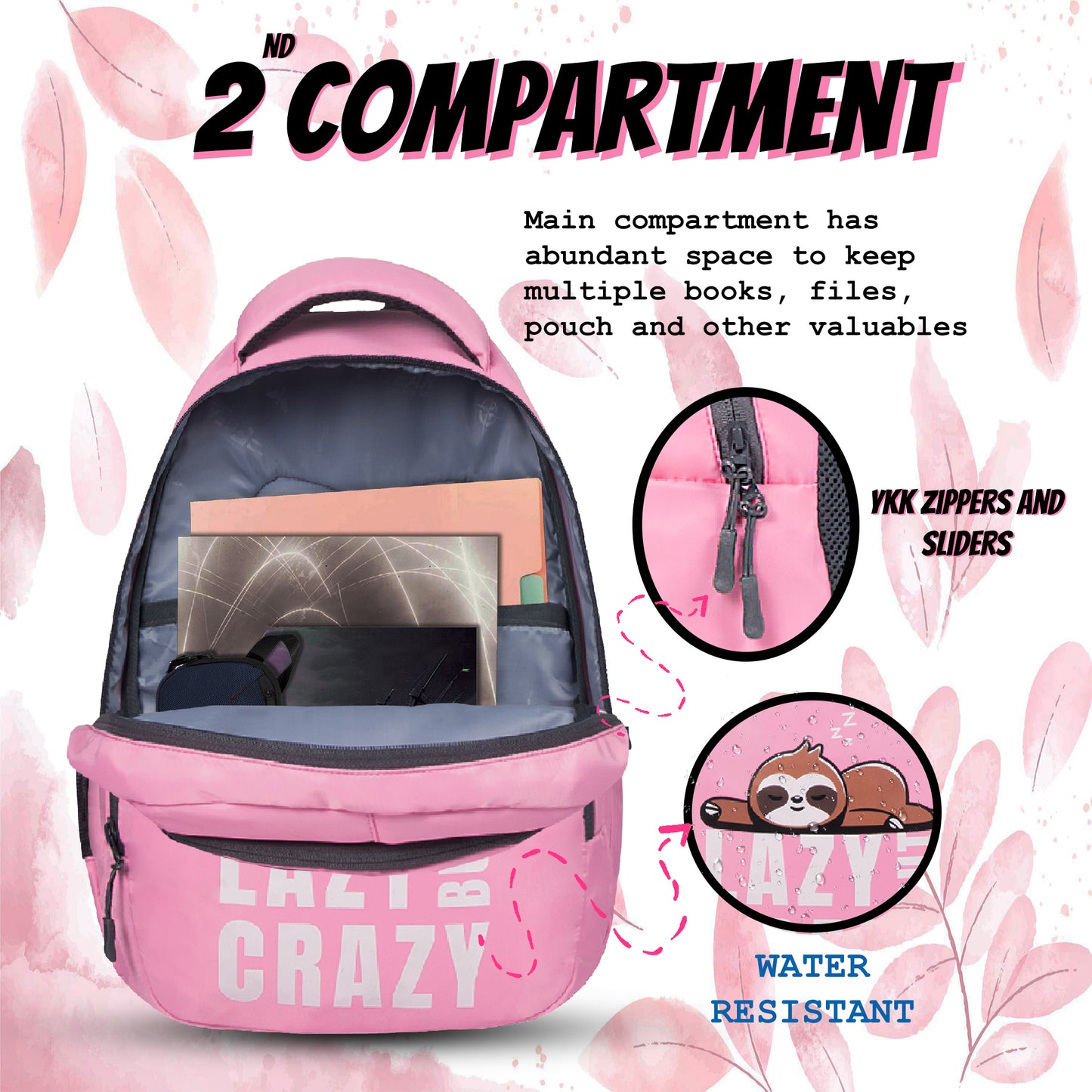LBC 23L Rose Pink Backpack
