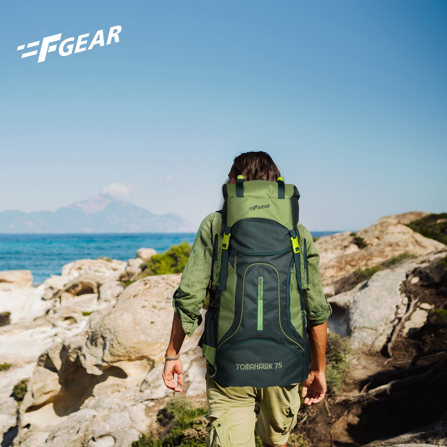 Tomahawk Spruce Forest Green 75L Rucksack