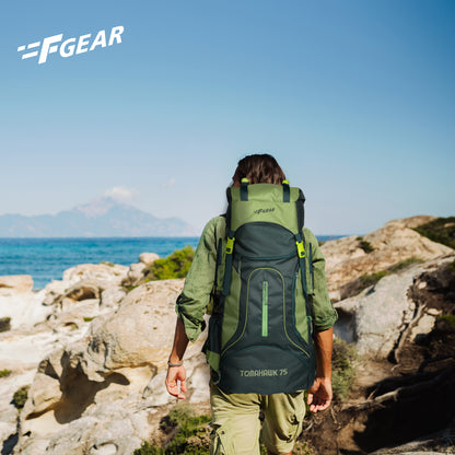 Tomahawk Spruce Forest Green 75L Rucksack