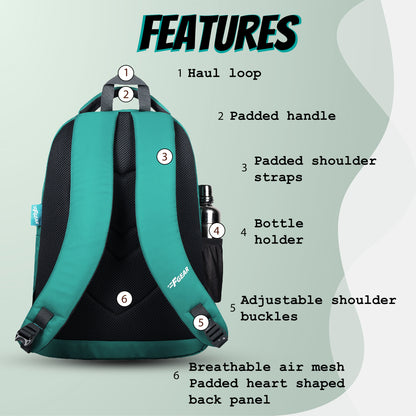 LBC 23L Green Backpack